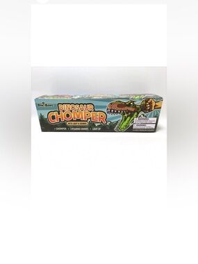 DINOBROS Dinosaur Chomper Toys for Kids with 3 Roar Sounds and Light Jurassic